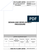 ESCL-SOP-011, Design and Development Procedure