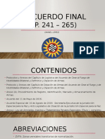 Acuerdo Final Gobierno y FARC pp. 241 - 265