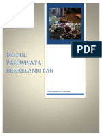 Modul Pariwisata Berkelanjutan