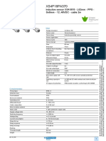 OsiSense XS - XS4P18PA370 Data Sheet