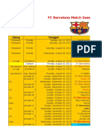 Hasil & Jadwal Laga Barca 2012-13