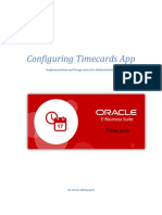 Configuring Timecards App v2