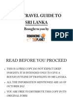 Sri Lanka Free Travel Guide