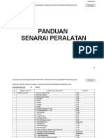 Panduan Senarai Peralatan