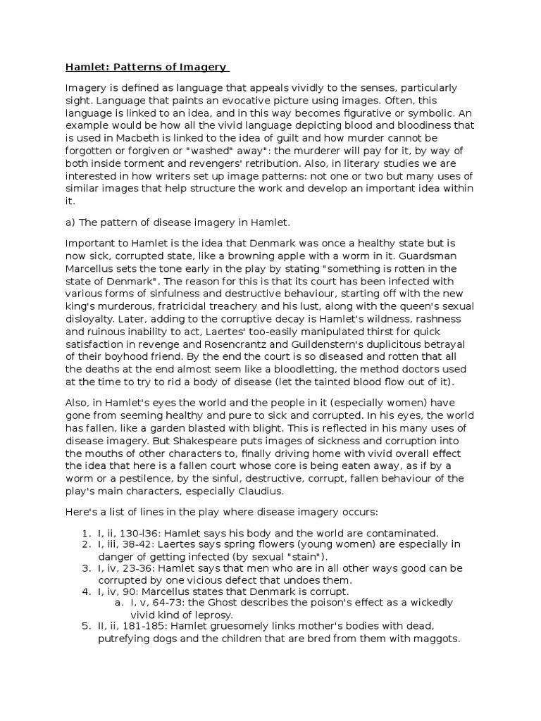 Hamlet essay questions image