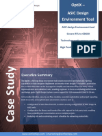 Optix - Asic Design Environment Tool: Executive Summary