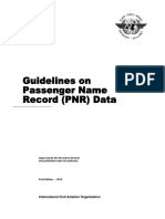 Guidelines On Passenger Name Record (PNR) Data