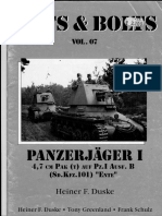 88221773 Nuts and Bolts Vol 07 Panzerjager I 4 7 Cm PAK t Auf Pz I Ausf B Sd Kfz 101 ENTE