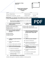 Prueba Cs. Naturales 4°