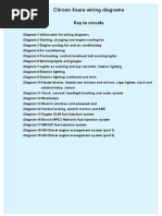 Citroen Xsara I - Wiring Diagram