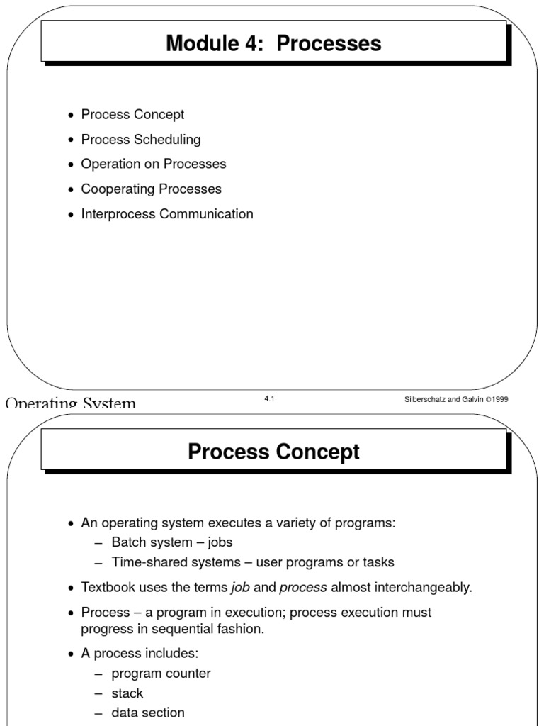 Understanding Operating System Processes | PDF | Thread (Computing ...
