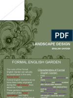 Landscape Design: English Garden