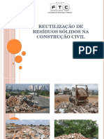 Utilização de resíduos sólidos na construção civil