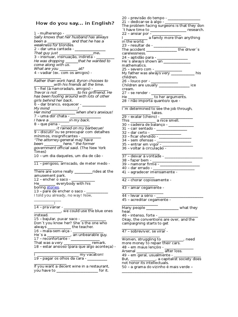 How Do You Say... in English | PDF | Language Arts & Discipline