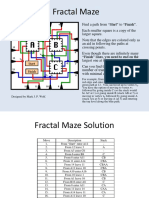 MATH Fractal Maze