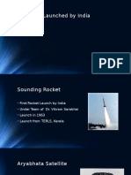 Satellites Launched by India