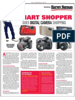 Smart shopper goes digital camera shopping