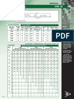 Light Weight Cladding: Section Properties