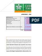 Ejercicio Excel Costo Beneficio