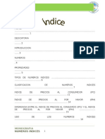 °° Monografia - Numeros Indices