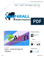 Zanti - Android App For Hackers - Haxf4rall