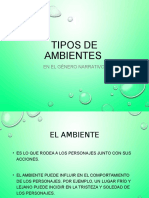 Tipos de Ambientes