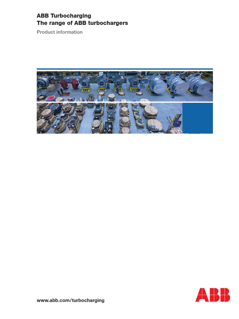 ABB Turbocharger Guide PDF Diesel Engine Turbocharger