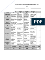 Sample Weighted Rubric