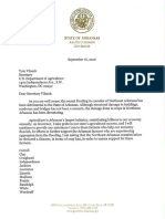 Disaster Declaration Letter