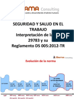 Seguridad y Salud Ocupacional