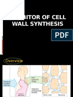 Inhibitor of Cell Wall Synthesis