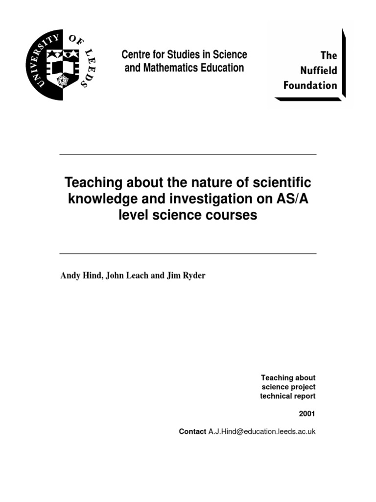 Leukemia Probe | PDF | Theory | Science