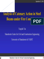 YYJ - Stiff - 2003 Caternary Action - Steel Beam