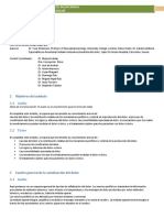 Modulo 6 - Cronificacion Del Dolor