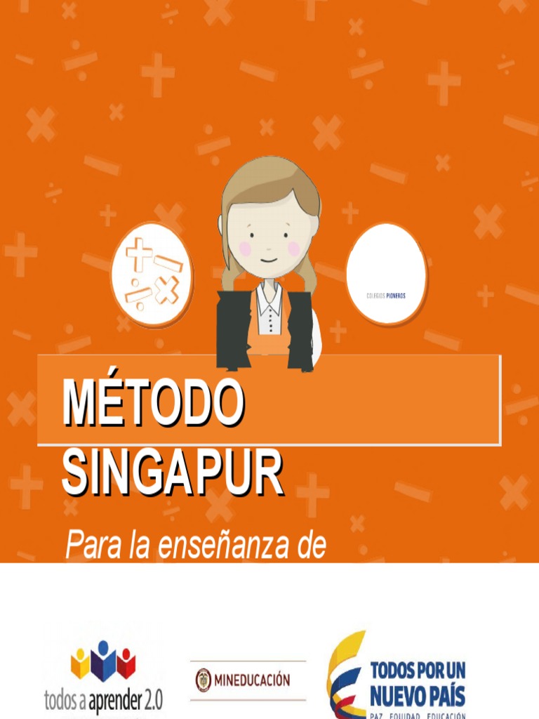 Metodo Singapur PDF Heurístico Enseñanza de matemática