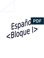 1. Español