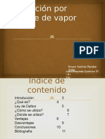 Destilación Por Arrastre de Vapor