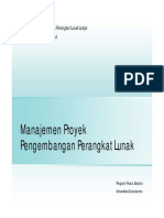 Proyek Manajemen PPL