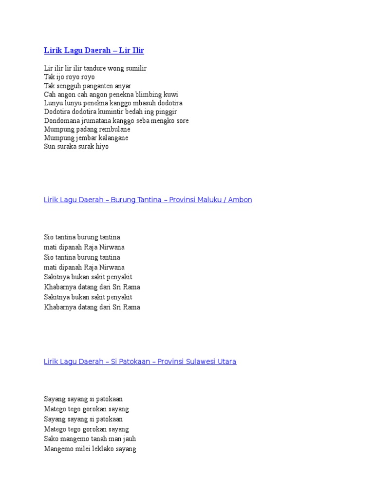 Lagu Lir Ilir Dari Daerah Mana Haunted Chester