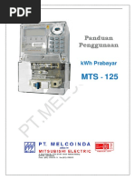 Download Panduan Penggunaan kWh Meter MTS-125pdf by BakhrulUlum SN324980080 doc pdf