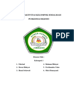 Terapi Aktivitas Kelompok Sosialisasi Puskesmas Rejoso