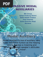 Passive Modal Auxiliaries