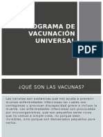 Programa de Vacunación Universal