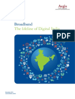 Broad Band the Lifeline of Digital India