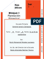 1er Grado - Bloque 1 - Desafíos Matemáticos