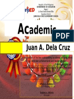 Academic Certificate