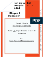 1er Grado - Bloque 1 - Exploración de La Naturaleza