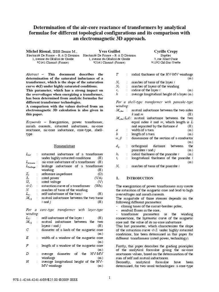 Grover Inductance Calculations Pdf Download