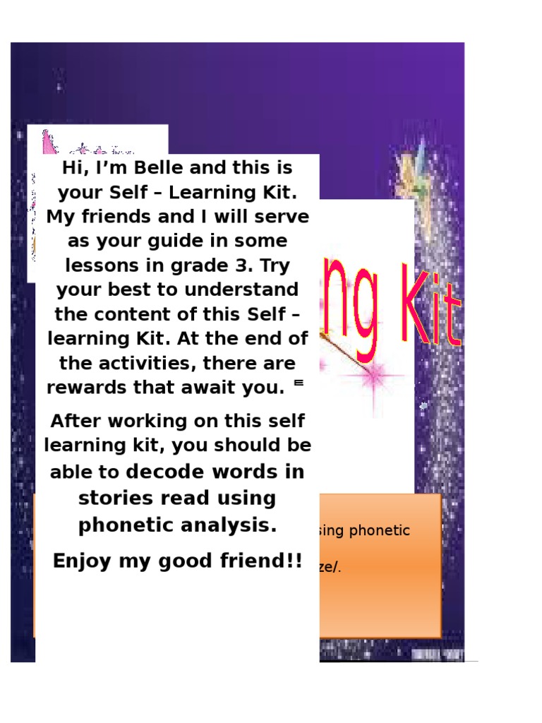 Self Learning Kit For English 6