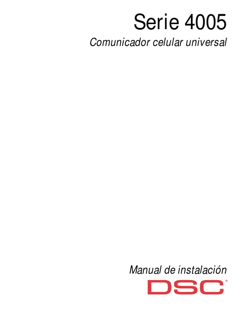Manual Comunicador Celular Serie 4005 | PDF | Servicio de mensajes ...